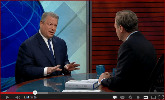 Al Gore on PBS NewsHour