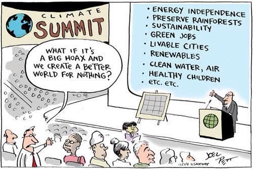 Joel Pett climate cartoon