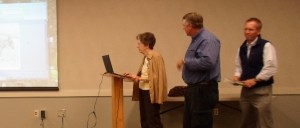 Joni with Mike and Eric